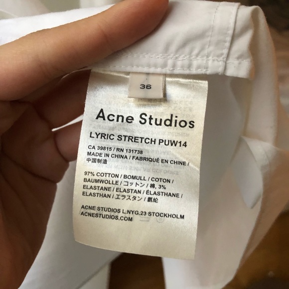 Acne Studios button down shirt - Picture 5 of 6